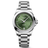 Longines Conquest 34mm Green Dial Diamond Automatic Ladies Watch L3.430.4.07.6