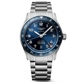 Longines Spirit Zulu Time GMT 42mm Blue Dial Automatic Gents Watch L3.812.4.93.6