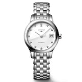 Longines Flagship 26mm White Dial Diamond Automatic Ladies Watch L4.274.4.27.6