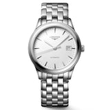 Longines Flagship 38.5mm White Dial Automatic Ladies Watch L4.974.4.12.6