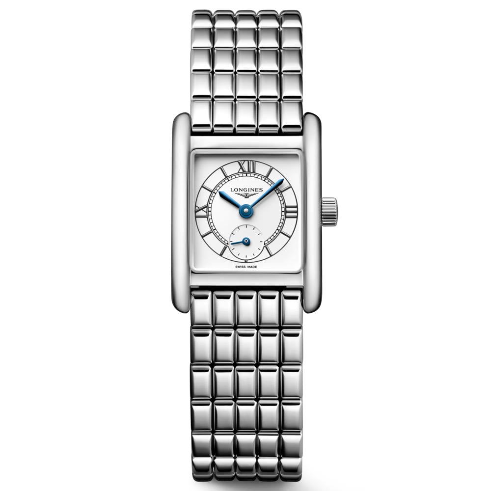 Longines Mini DolceVita Silver Dial Ladies Quartz Watch L5.200.4.75.6