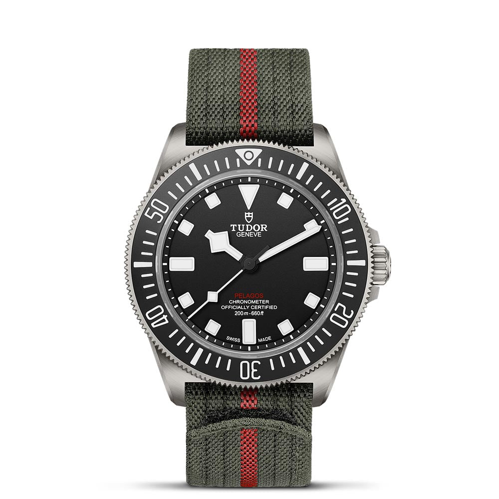 TUDOR Pelagos FXD 42mm Black Dial Titanium Gents Watch M25717N-0001