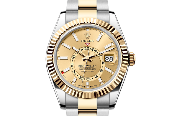 rolex m336933-0001 watch model page front facing image