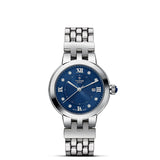 TUDOR Clair de Rose 30mm Blue Diamond Set Dial Ladies Watch M35500-0010