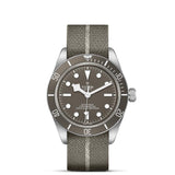 tudor black bay 58 925 silver 39mm taupe dial watch