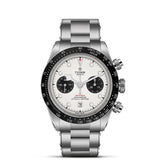 tudor black bay chrono 41mm opaline dial gents watch