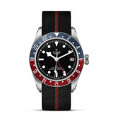 tudor black bay gmt 41mm gents watch