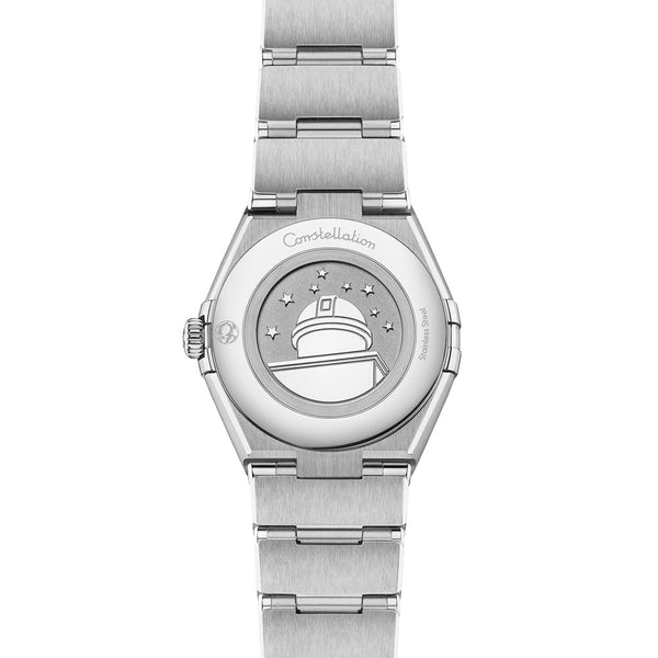 OMEGA Constellation 28mm Lavender Diamond Dot Dial Diamond Bezel Ladies Quartz Watch 13115286099001