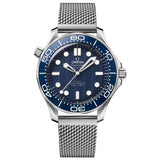 OMEGA Seamaster Diver 300M 007 60th Anniversary Edition 42mm Blue Dial Automatic Gents Watch 21030422003002
