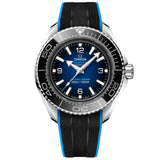 omega seamaster planet ocean 6000m 45.5mm blue dial automatic gents watch