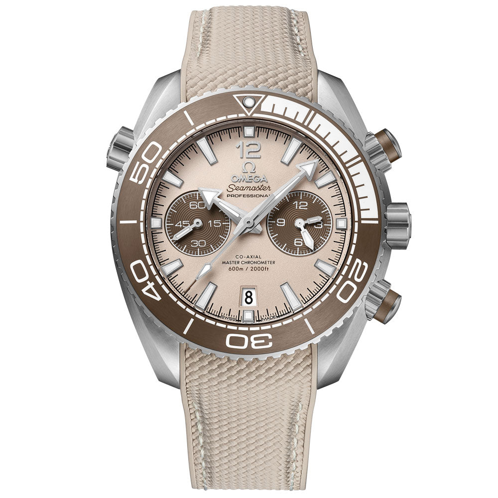 OMEGA Seamaster Planet Ocean 600M Linen Dial Automatic Chronogr