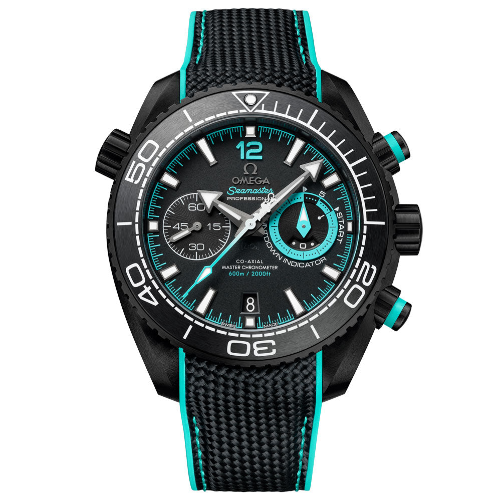 OMEGA Seamaster Planet Ocean 600M Black Dial Black Ceramic Auto