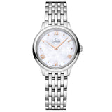 OMEGA De Ville Prestige 27.5mm MOP Dial Ladies Quartz Watch 43410286005001