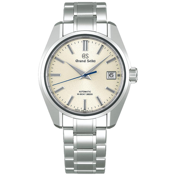 grand seiko heritage collection snowfall mount iwate hi-beat 40mm champagne dial gents automatic watch