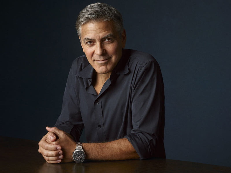 omega's brand ambassador actor George Clooney image