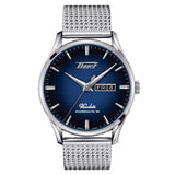 Tissot Heritage Visodate Powermatic 80 Blue Dial 42mm Day & Date Automatic Gents Watch T1184301104100