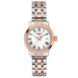 Tissot Classic Dream Lady 28mm White Dial Rose Gold PVD Steel Quartz Watch T1292102201300