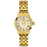 Tissot Classic Dream 28mm Ivory Dial Yellow Gold PVD Steel Quartz Watch T1292103326300
