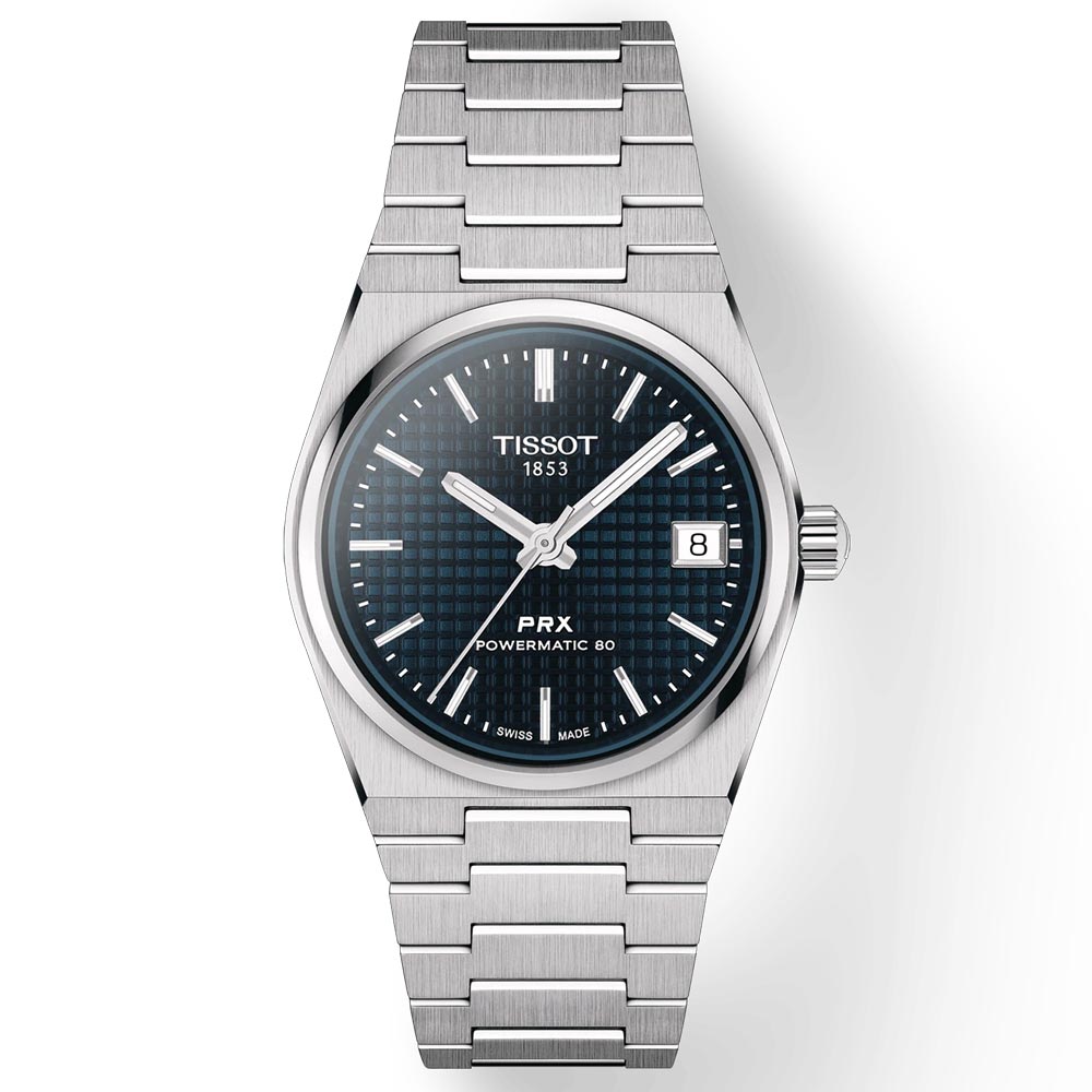 Tissot PRX Powermatic 80 Blue Dial 35mm Automatic Watch T1372071104100