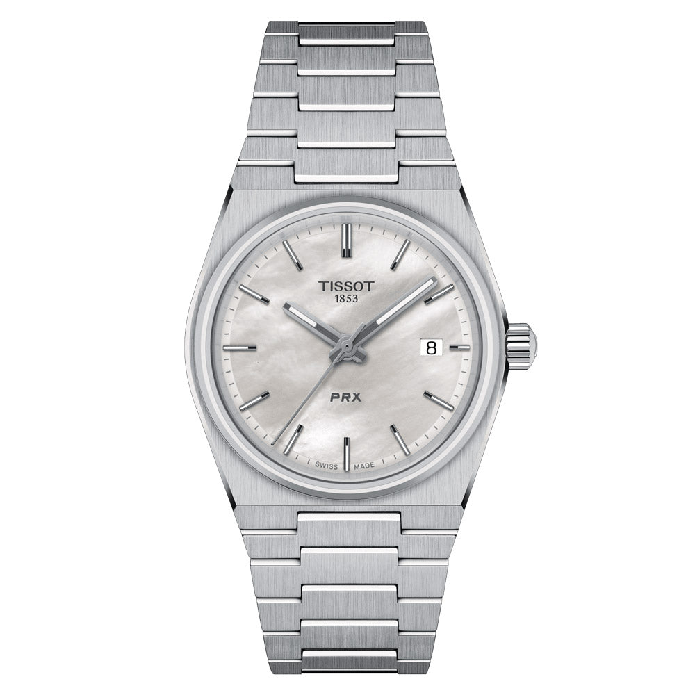 Tissot PRX 35mm MOP Dial Quartz Watch T1372101111100 tissot-prx-35mm-mop-dial-quartz-watch-t1372101111100