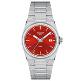 Tissot PRX 35mm Red Dial Quartz Watch T1372101142100
