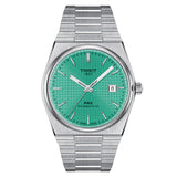 Tissot PRX Powermatic 80 Light Green Dial 40mm Automatic Gents Watch T1374071109101
