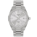 Tissot PRC 100 Solar 39mm Silver Dial Quartz Watch T1514221103100