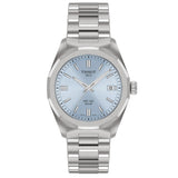 Tissot PRC 100 Solar 34mm Ice Blue Dial Ladies Quartz Watch T1518221135100
