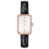 Tissot SRV 30mm MOP Dial Carnation Gold PVD Steel Ladies Quartz Watch T1601103611300