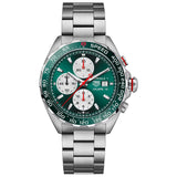 TAG Heuer Formula 1 Chronograph Goodwood Festival Limited Edition 44mm Green Dial Automatic Watch CAZ201K.BA0876