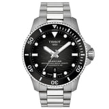 Tissot Seastar 2000 Powermatic 80 Black Dial 44mm Automatic Gents Watch T1209071105100