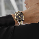 TUDOR Black Bay One 39 S&G Black Dial Steel & Gold Watch M79663-0001