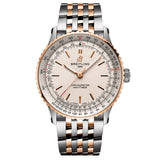 Breitling Navitimer 41mm Cream Dial 18ct Rose Gold and Steel Automatic Gents Watch U17329F41G1U1
