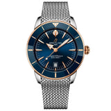 Breitling Superocean Heritage B31 44mm Blue Dial 18ct Rose Gold and Steel Automatic Gents Watch UB3112161C1A1