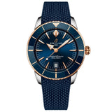 Breitling Superocean Heritage B31 44mm Blue Dial 18ct Rose Gold and Steel Automatic Gents Watch UB3112161C1S1