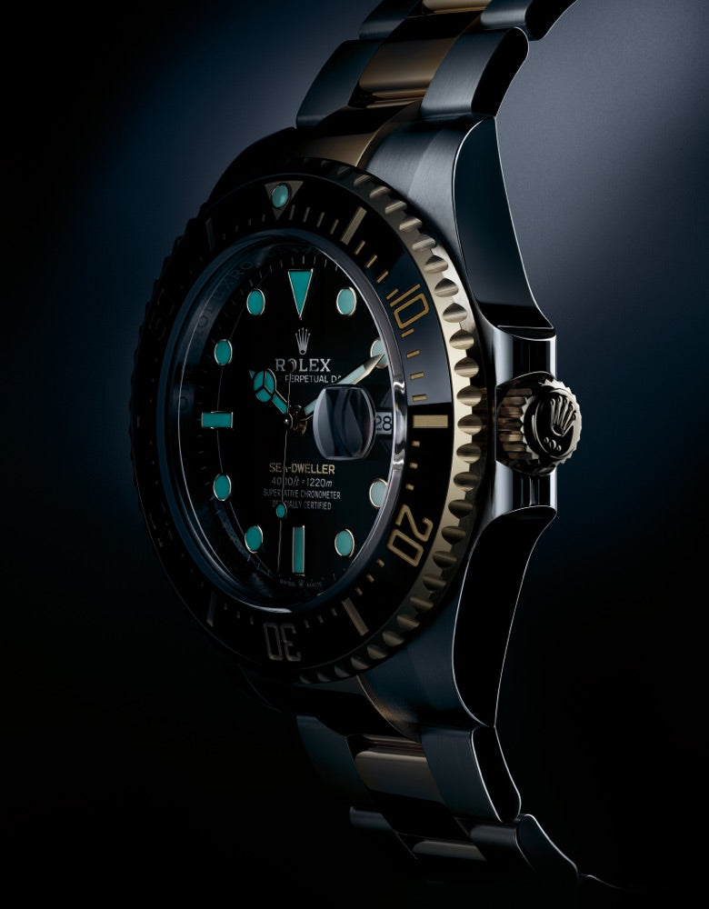 Rolex sea-dweller model m126603-0001 all-round legibility portrait image