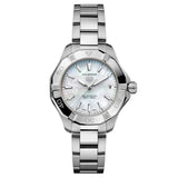 TAG Heuer Aquaracer Professional 200 Solargraph MOP Dial 34mm Quartz Ladies Watch WBP1312.BA0005