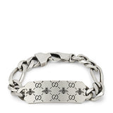 Gucci Signature Silver Chunky Bee Bracelet YBA728264001