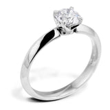 The Fern Platinum 0.70ct Round Brilliant Cut Diamond Solitaire Engagement Ring