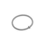 fope 18ct white gold solo flex'it diamond bracelet