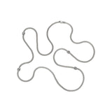 FOPE 18ct White Gold Prima 0.49ct Diamond Necklace 74108C4_BB_B_BBB_080