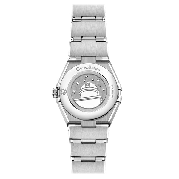 OMEGA Constellation 25mm MOP Dial Diamond Ladies Quartz Watch 13110256055001