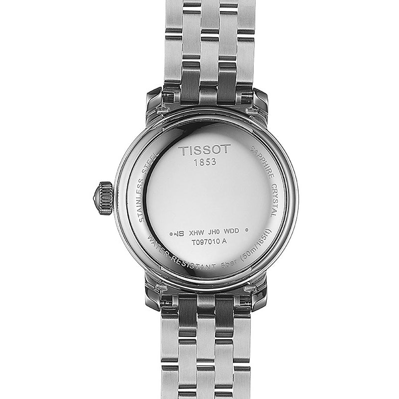 Tissot Bridgeport Lady 29mm Silver Dial Quartz Watch T0970101103800