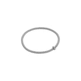 FOPE 18ct White Gold Prima Flex-It Diamond Bracelet 01M08BX_BB_B_XBX