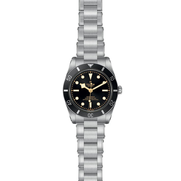 tudor black bay 54 black dial 37mm watch