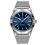 Breitling Chronomat 36mm Blue Dial Automatic Ladies Watch A10380101C1A1