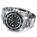 breitling superocean 44mm black dial automatic gents watch