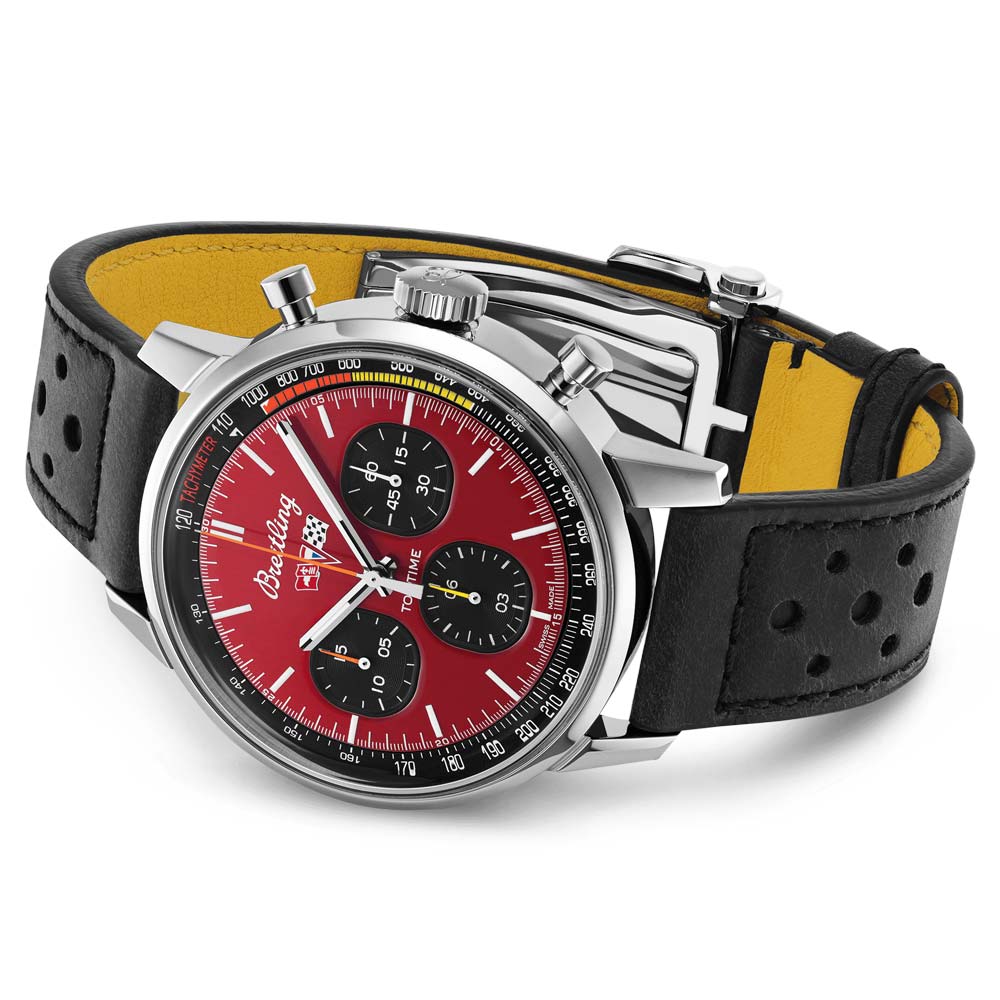 Breitling Top Time Chevrolet Corvette 42mm Red Dial Automatic Chronograph Gents Watch A25310241K1X1