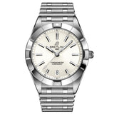 Breitling Chronomat 32mm White Dial Ladies Quartz Watch A77310101A2A1