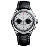 Breitling Premier B01 Chronograph 42mm Silver Dial Automatic Gents Watch AB0118221G1P1